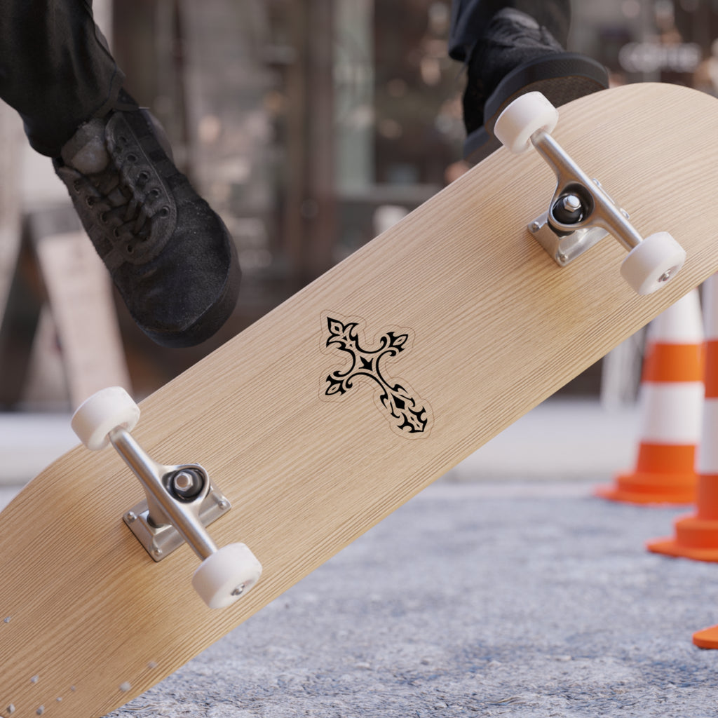 Cross sticker