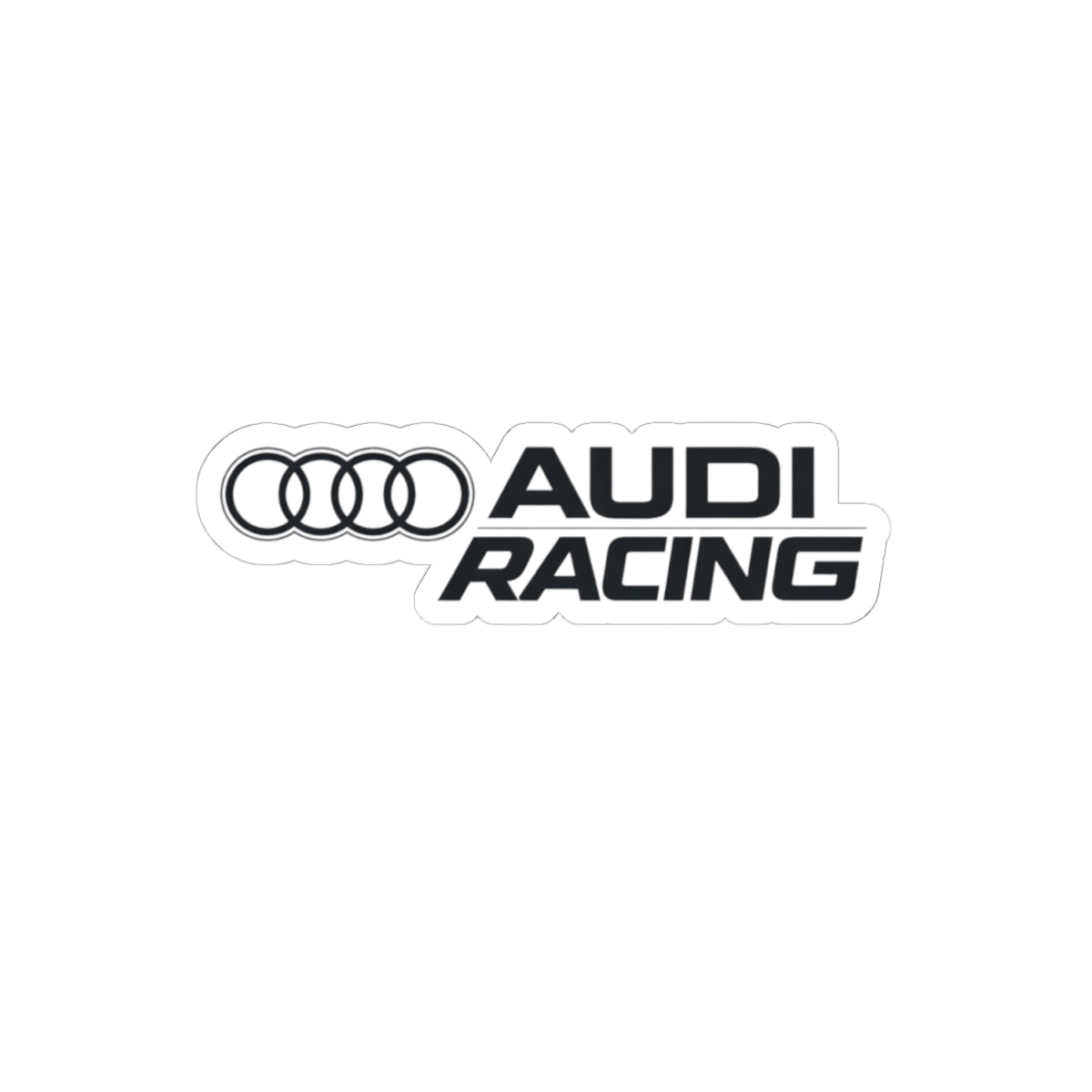 Audi Racing Sticker