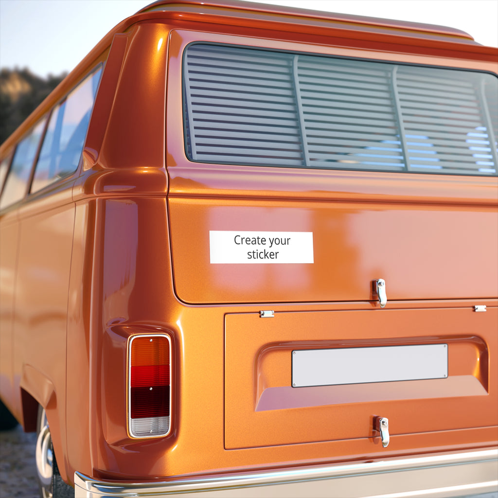 Personalized Bumper Sticker