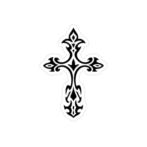 Cross sticker