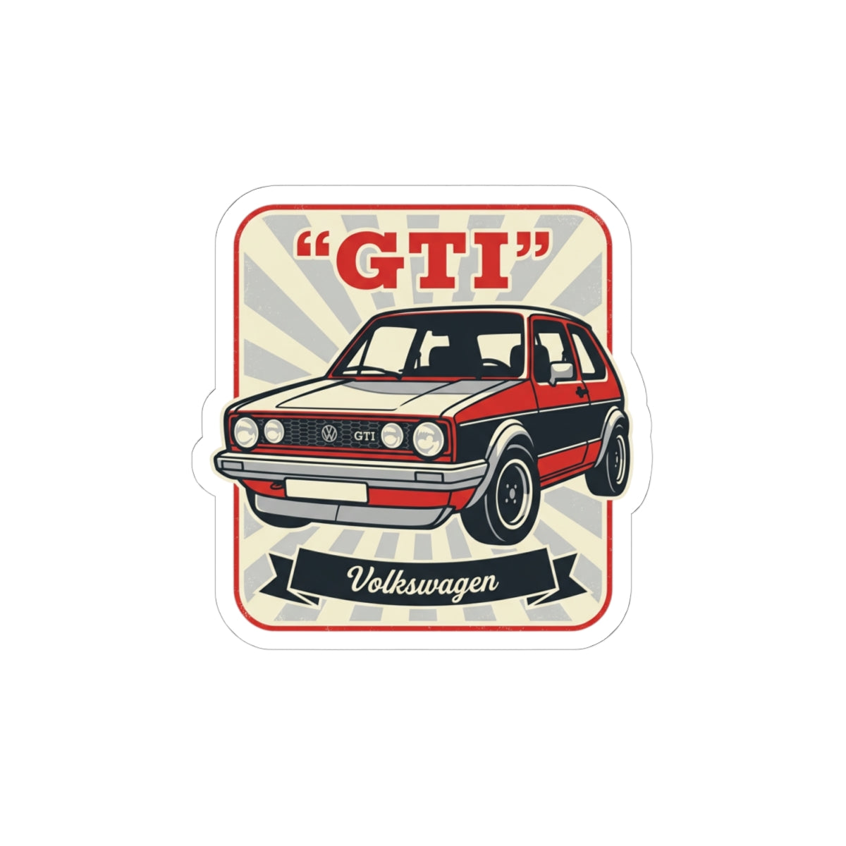 Volkswagen GTI Sticker