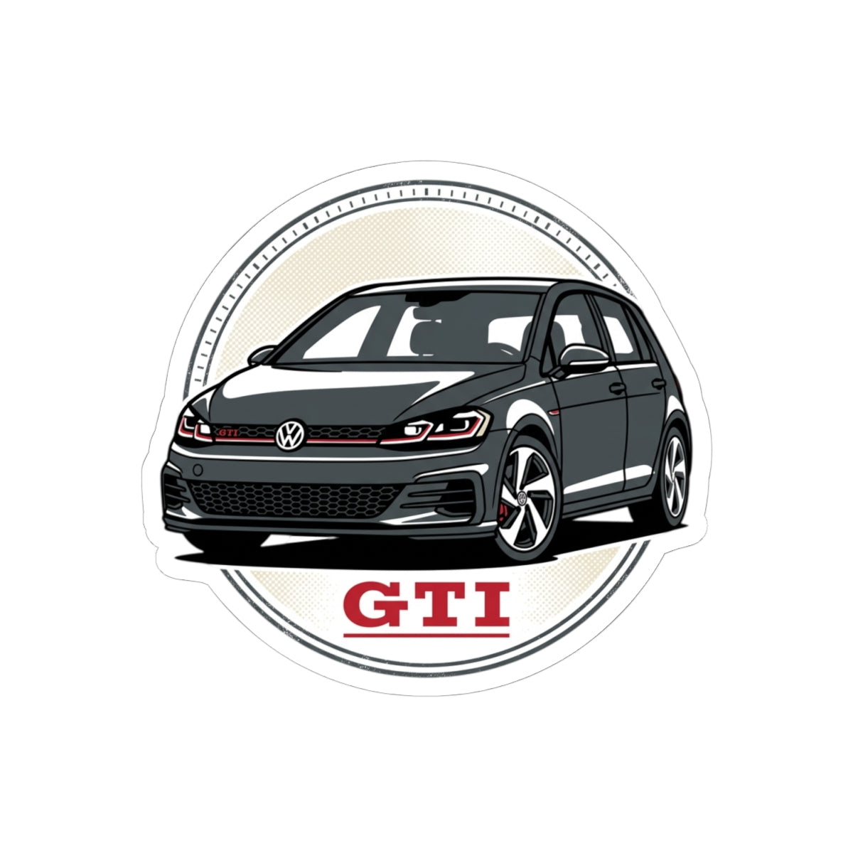 Volkswagen GTI Sticker